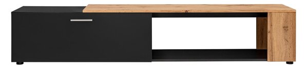 Mobilier living Mantes ZWT31 (negru mat + stejar wotan). 1097679