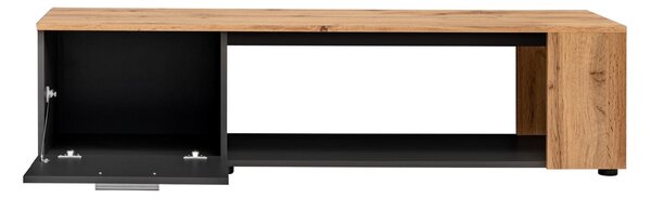 Mobilier living Mantes ZWT30 (negru mat + stejar wotan). 1097677