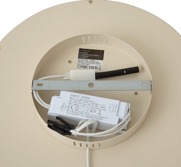 Plafonieră modernă albă cu LED și întrerupător cu 3 trepte - Frini