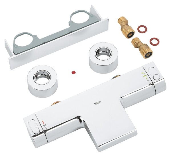 Grohe Grohtherm 2000 baterie cadă-duș perete cu termostat StarLight Chrome 34464001