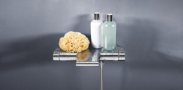 Grohe Grohtherm 2000 baterie cadă-duș perete cu termostat StarLight Chrome 34464001