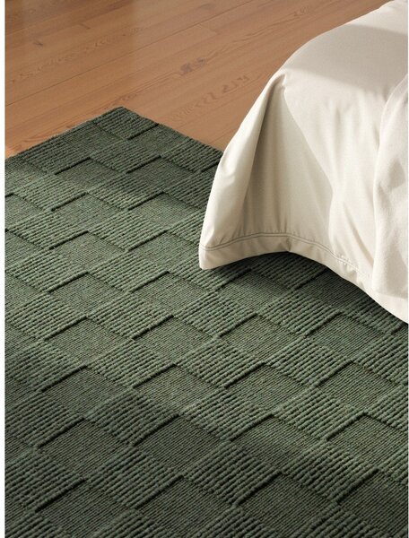 Covor verde închis țesut manual din lână 120x170 cm Scala – Villeroy&Boch