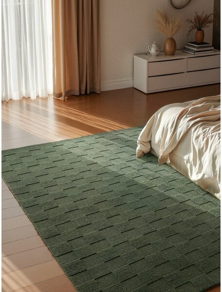 Covor verde închis țesut manual din lână 120x170 cm Scala – Villeroy&Boch