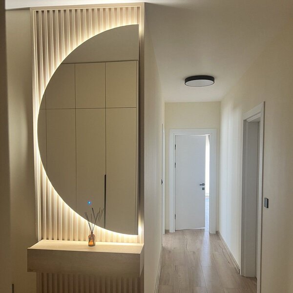 Panou decorativ din PVC stejar dimensiuni 270 x16 cm