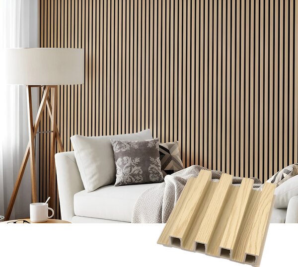 Panou decorativ din PVC stejar dimensiuni 270 x16 cm