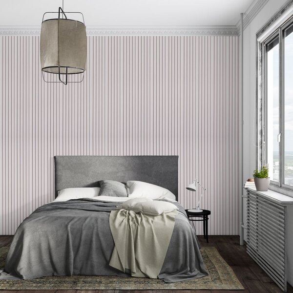 Panou decorativ din PVC Ecru cu dimensiuni 16х1.8х270 cm