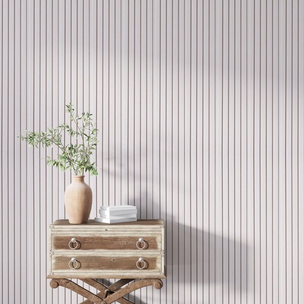 Panou decorativ din PVC Ecru cu dimensiuni 16х1.8х270 cm
