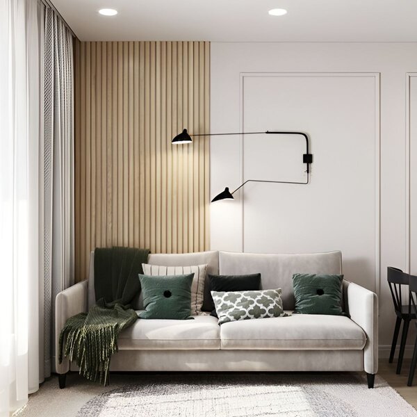 Panou decorativ din PVC stejar dimensiuni 270 x16 cm