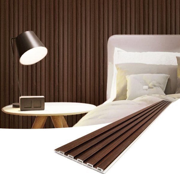 Panou decorativ din PVC Fancy cu dimensiuni 15x1x270 cm
