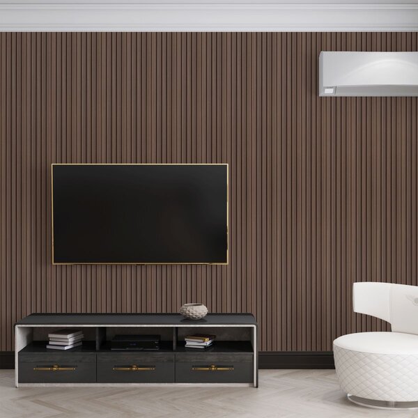 Panou decorativ din PVC Mirsi cu dimensiuni 15x1x270 cm