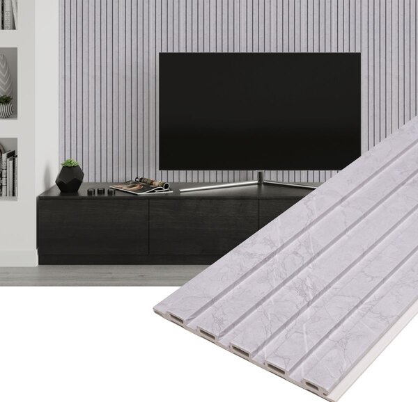 Panou decorativ din PVC Marmisa cu dimensiuni 15x1x268 cm