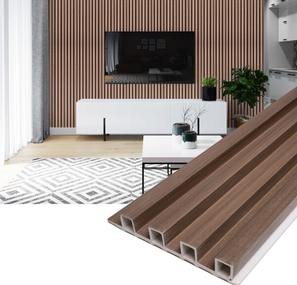 Panou decorativ din PVC Mirsi cu dimensiuni 16х1.8х270 cm