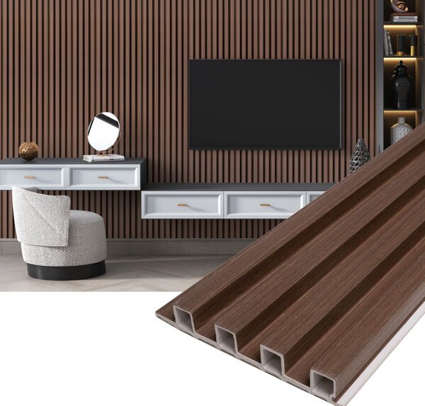 Panou decorativ din PVC Fancy cu dimensiuni 16х1.8х270 cm