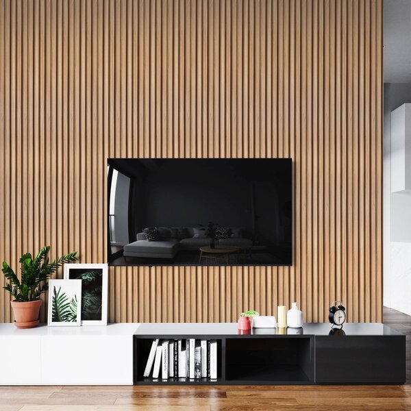 Panou decorativ din PVC Dusi cu dimensiuni 16х1.8х270 cm