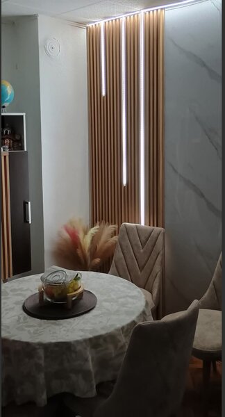 Panou decorativ din PVC Dusi cu dimensiuni 16х1.8х270 cm