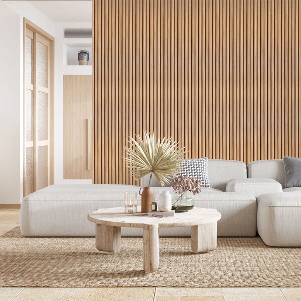 Panou decorativ din PVC Dusi cu dimensiuni 16х1.8х270 cm