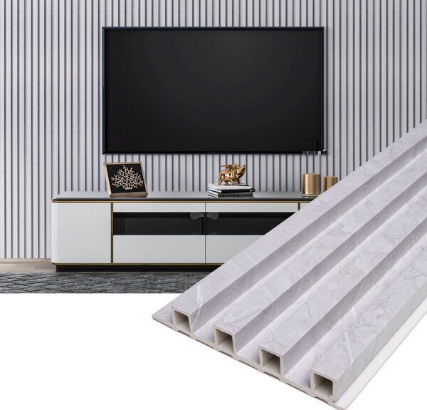 Panou decorativ din PVC Marmisa cu dimensiuni 16х1,8х270 cm