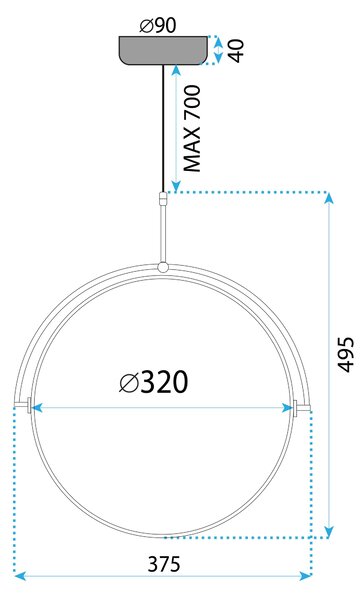 Lampa LED APP1426-C