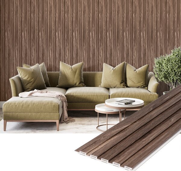 Panou decorativ din PVC Champino dimensiune 15x1x266cm
