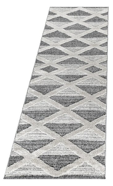Covor tip traversă gri 80x250 cm Pisa – Ayyildiz Carpets