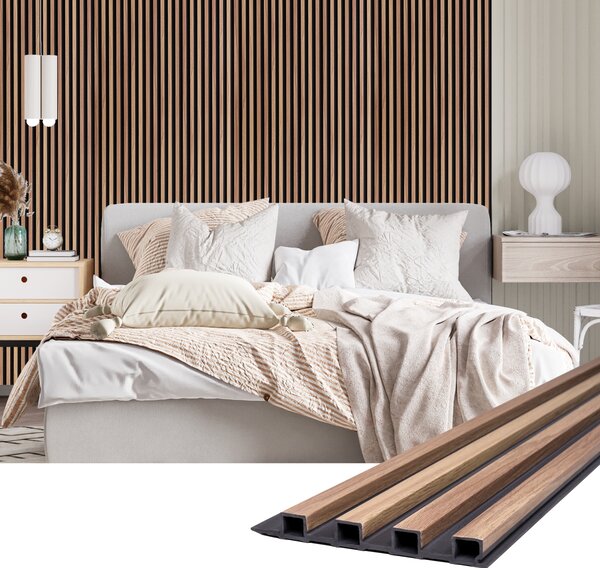 Panou decorativ din PVC Daris 16x1.8x270cm