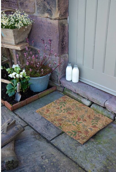 Covoraș de intrare din fibre de nucă de cocos 40x60 cm Midnight Garden x Celia Battaini – Artsy Doormats