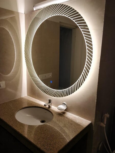 Oglindă de baie cu iluminare LED și funcție anti-ceață Camelia