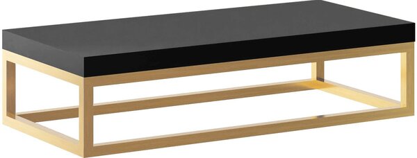 Baltica Design Bente consolă 60x35x17 cm negru-auriu 5904107906621