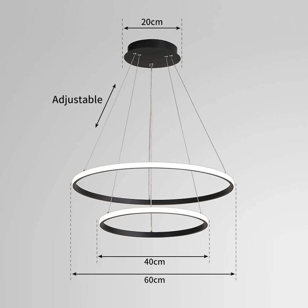 Candelabru Astron - LED 3 culori de lumină