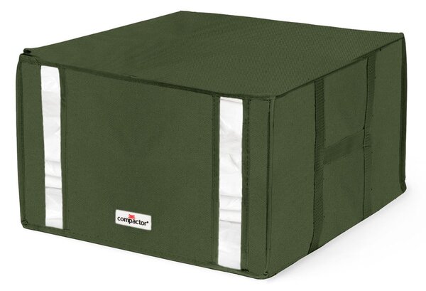 Cutie de depozitare pentru haine din material textil cu vacuum/cu pereți întăriți 42x40x25 cm Ecologik – Compactor
