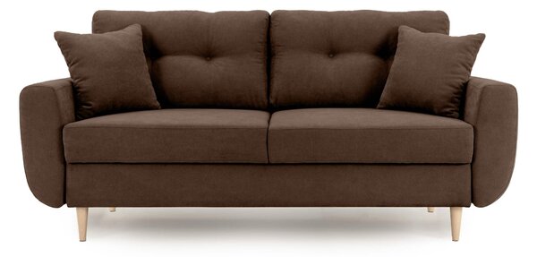 Canapea Fixă 2 locuri HELSINKI, 190x90x81 cm, Maro-Enjoy