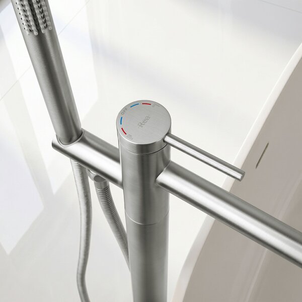 Baterie de podea Rea Clif Brush Nickel
