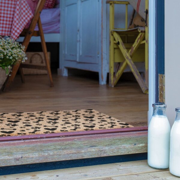 Covoraș de intrare din fibre de nucă de cocos 40x60 cm Paws and Bones – Artsy Doormats