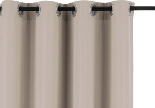Perdea de gradina GARDIO EASY rezistent la apa 150x200 cm, bej Agatat: Inele metalice