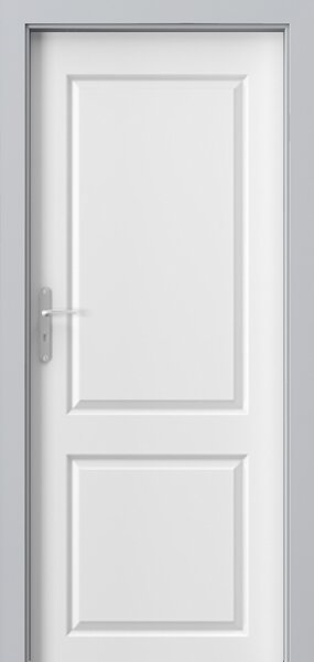Usa alba cu toc fix reglabil gri - HDF PORTA SAVOY