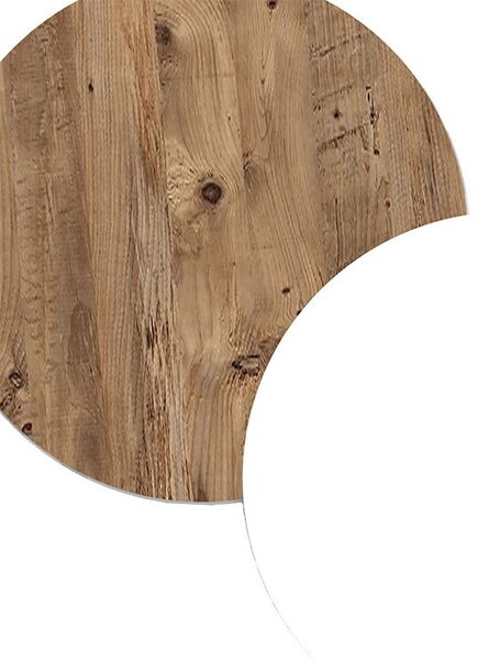 Comoda TV Soren sonoma - whie 180x.44.5x44.6cm