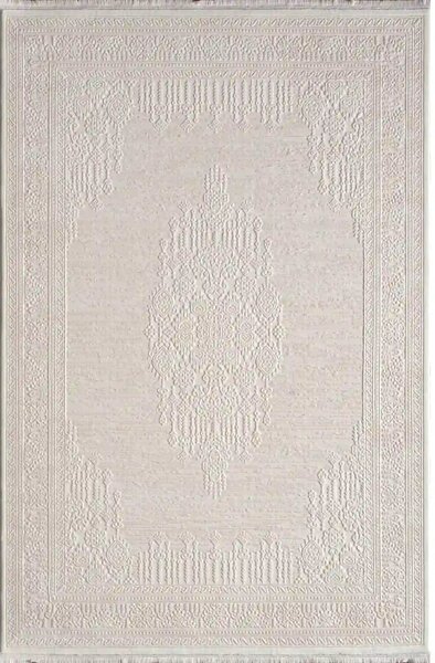 Covor ANETTA 03320B, 160x230 cm, forma dreptunghiulara, acril, crem