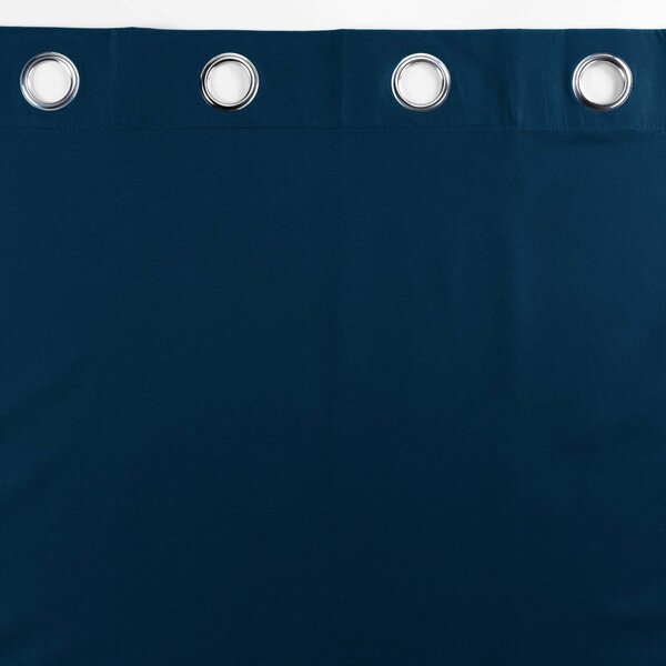 Draperie albastru-închis blackout din microfibră 140x260 cm Obscure – douceur d'intérieur