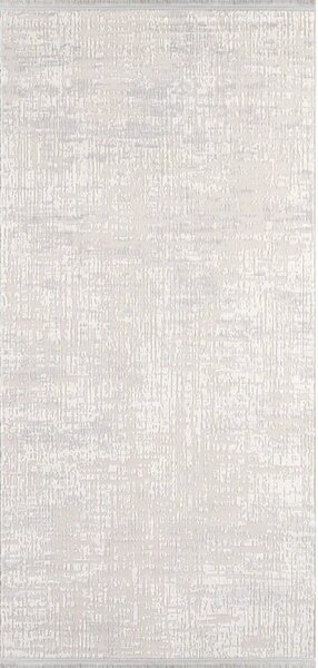 Covor ROSA 01101F, 160x230 cm, forma dreptunghiulara, acril, crem/gri