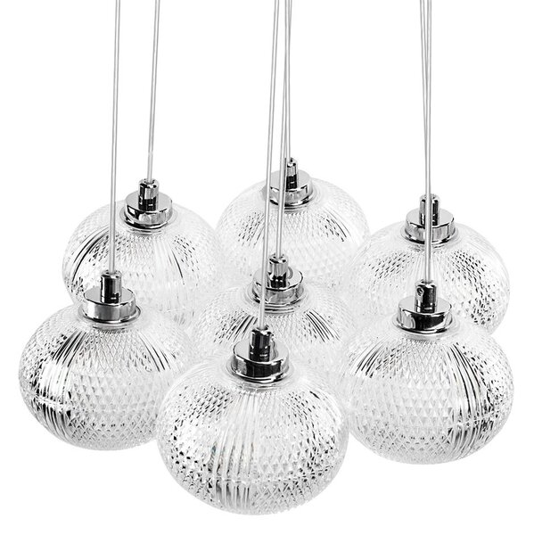 Lampă suspendată MS021-7CP Chrome