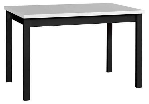Masă extensibilă Luca 80 x 120+150 I (Alb L) (Negru). 1059201
