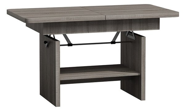 Măsuță de cafea extensibilă și ajustabliă Keenan (stejar trufel). 1058225