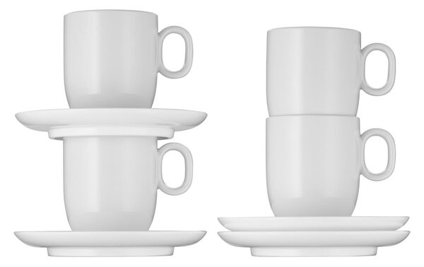 Cești albe pentru cappuccino din porțelan 2 buc. 170 ml Barista – WMF