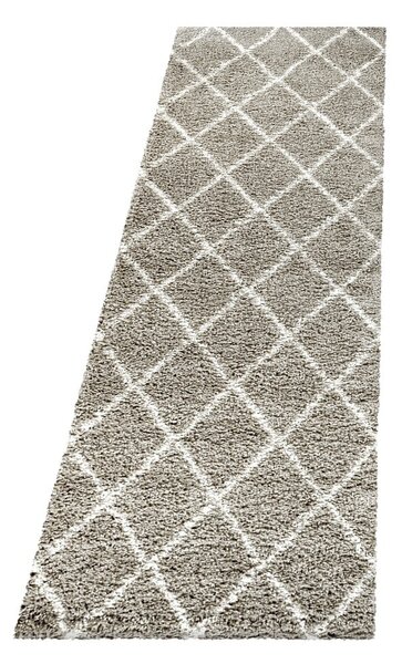 Covor tip traversă maro deschis 80x250 cm Alvor – Ayyildiz Carpets
