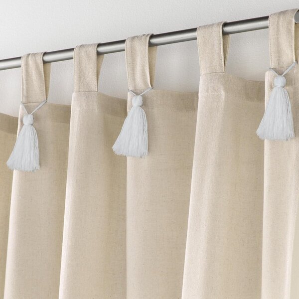 Draperie bej 140x240 cm Cyrine – douceur d'intérieur