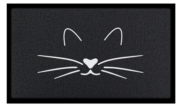 Covoraș de intrare 40x70 cm Cat Face – Artsy Doormats