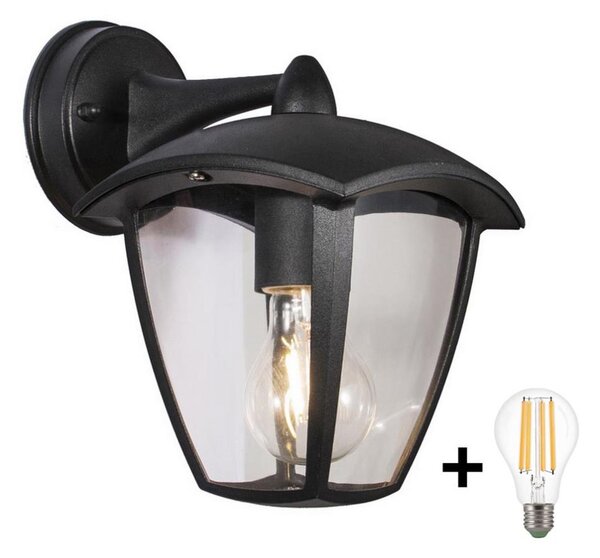 Aplică LED de exterior LUNA 1xE27/60W/230V IP44 Brilagi