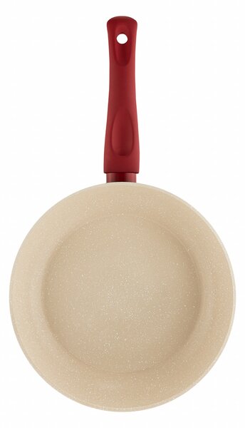 Tigaie universala 28cm, invelis Qualum Basic Stone Edition, Rosso