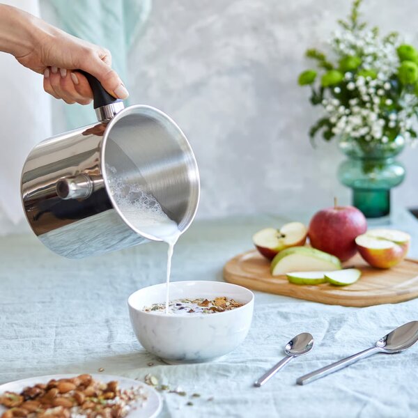 Oala inox pentru lapte 16cm, 2.2L, Vikos