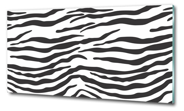 Tablou din Sticlă fundal Zebra